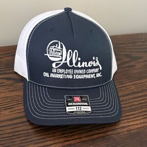 Richardson Navy and White Trucker Hat